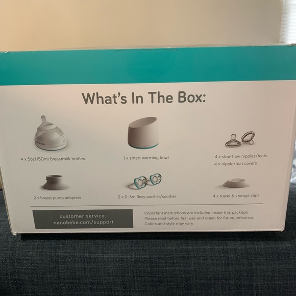 Nanobebe Bottle Starter Set - Picture 2 of 2